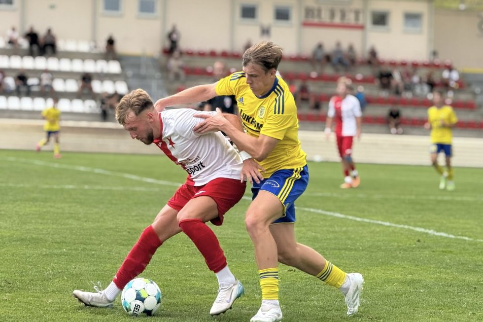 Juniorka srovnala v Kroměříži z 1:3 na 3:3. Porážku odvrátil dvěma góly Slouk
