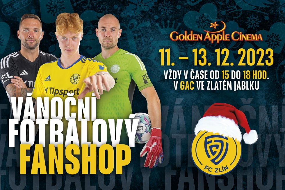 Fotbalové Vánoce v multikině Golden apple cinema se blíží