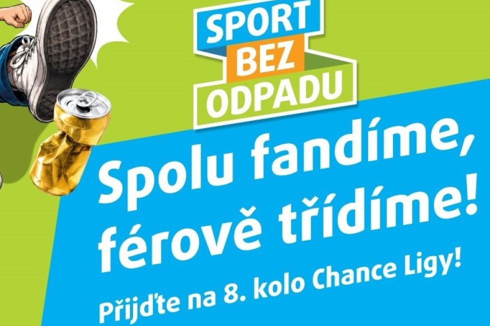 Chance Liga o víkendu ve znamení udržitelnosti. Ambasadorem kola Sport bez odpadu bude Pavel Horváth
