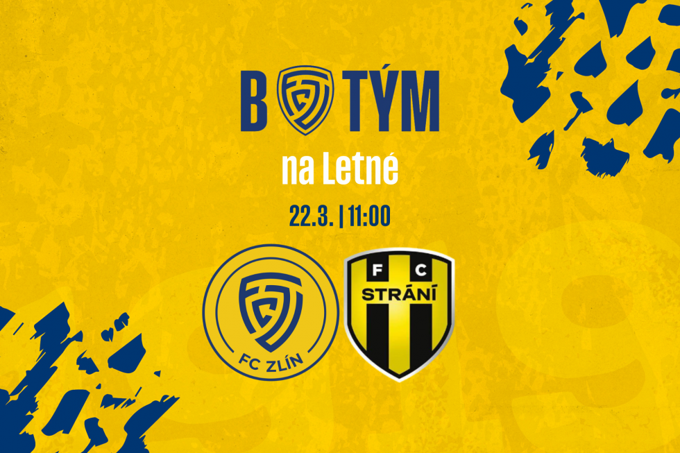 Béčko vyzve Strání na Letné